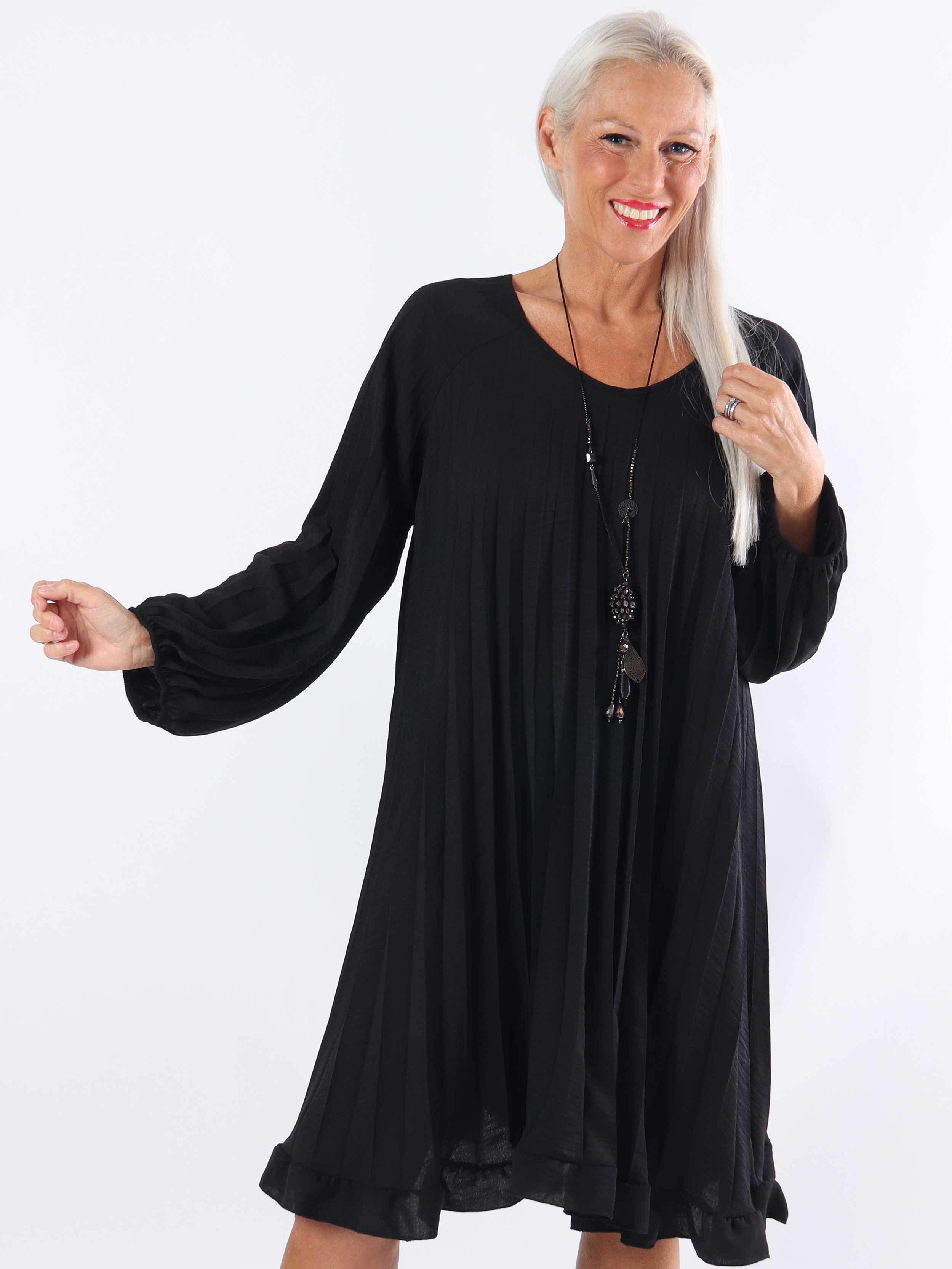 Santorini Dress - Söt klänning i plusstorlek med veck